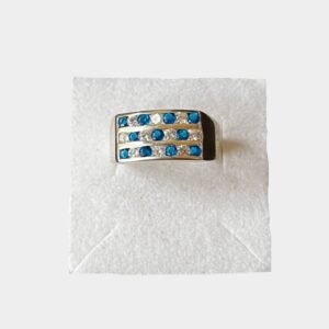 Anillo de Plata 925 Bandera de Argentina