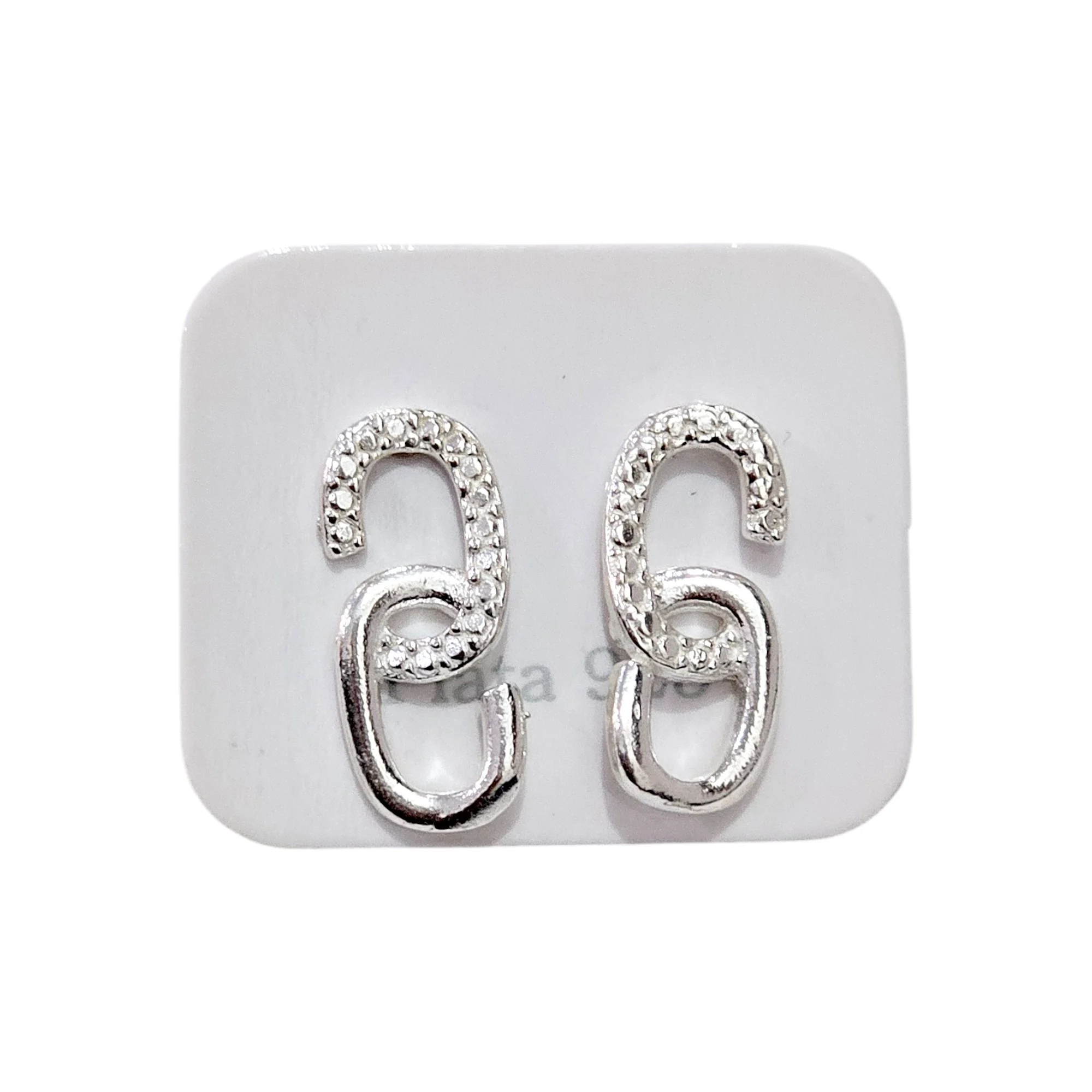 Aros De Plata 925 Cadena